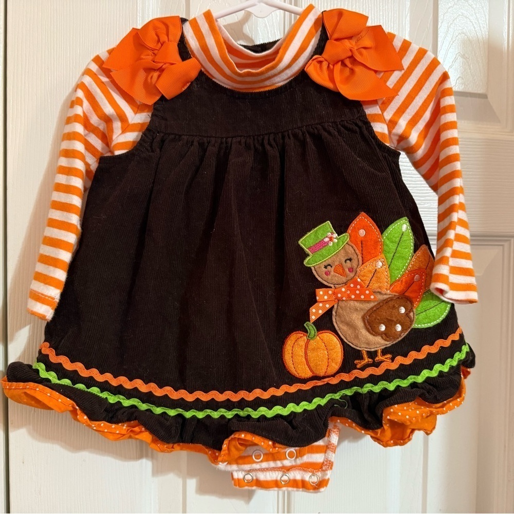 Rare Editions Thanksgiving Jumper & Shirt